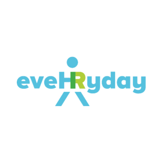 Logo eveHRyday met witte achtergrond